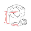 Vector Optics Scope Weaver Rings 25.4mm/30mm - Vector Optics Online Store