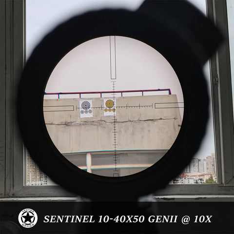 Sentinel-X 10-40x50 SFP | Benchrest Shooting Rifle Scope