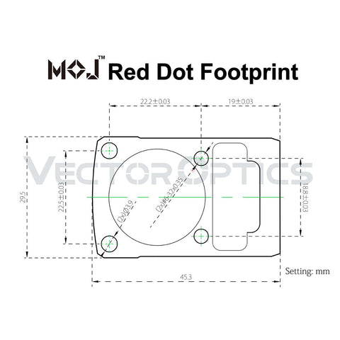 Frenzy-X 1x22x26 MOS Red Dot (SCRD-36)