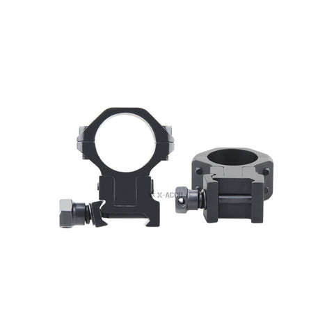 X-ACCU 25.4mm/1in 30mm 34mm Adjustable Scope Rings