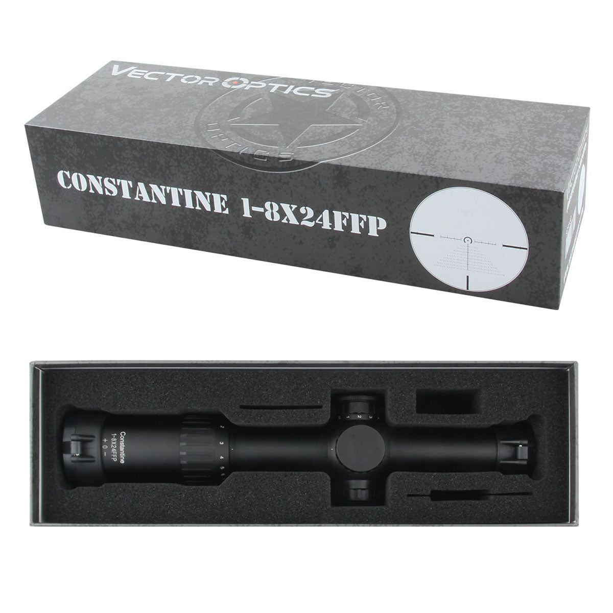 Constantine 1-8x24 FFP LPVO Riflescope | Vector Optics - Vector