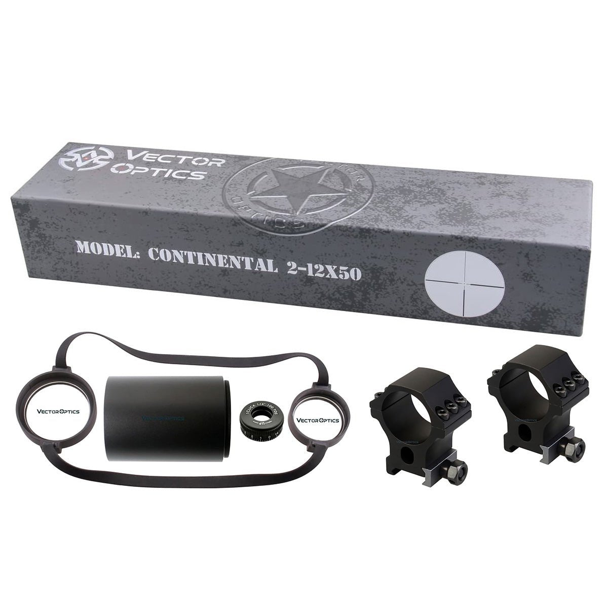 Continental 2-12x50 SFP For Hunting - Vector Optics Online Store