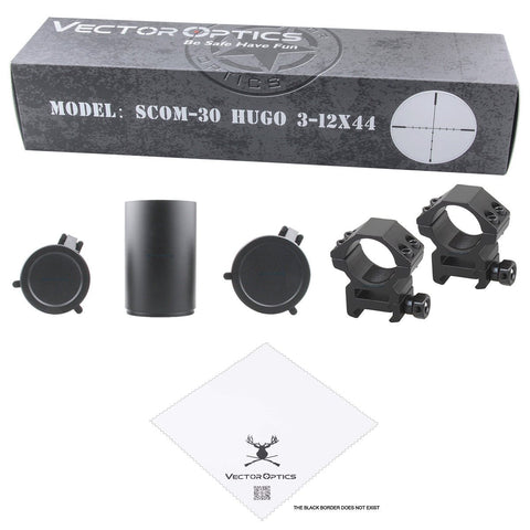 Hugo 3-12x44SFP Riflescope