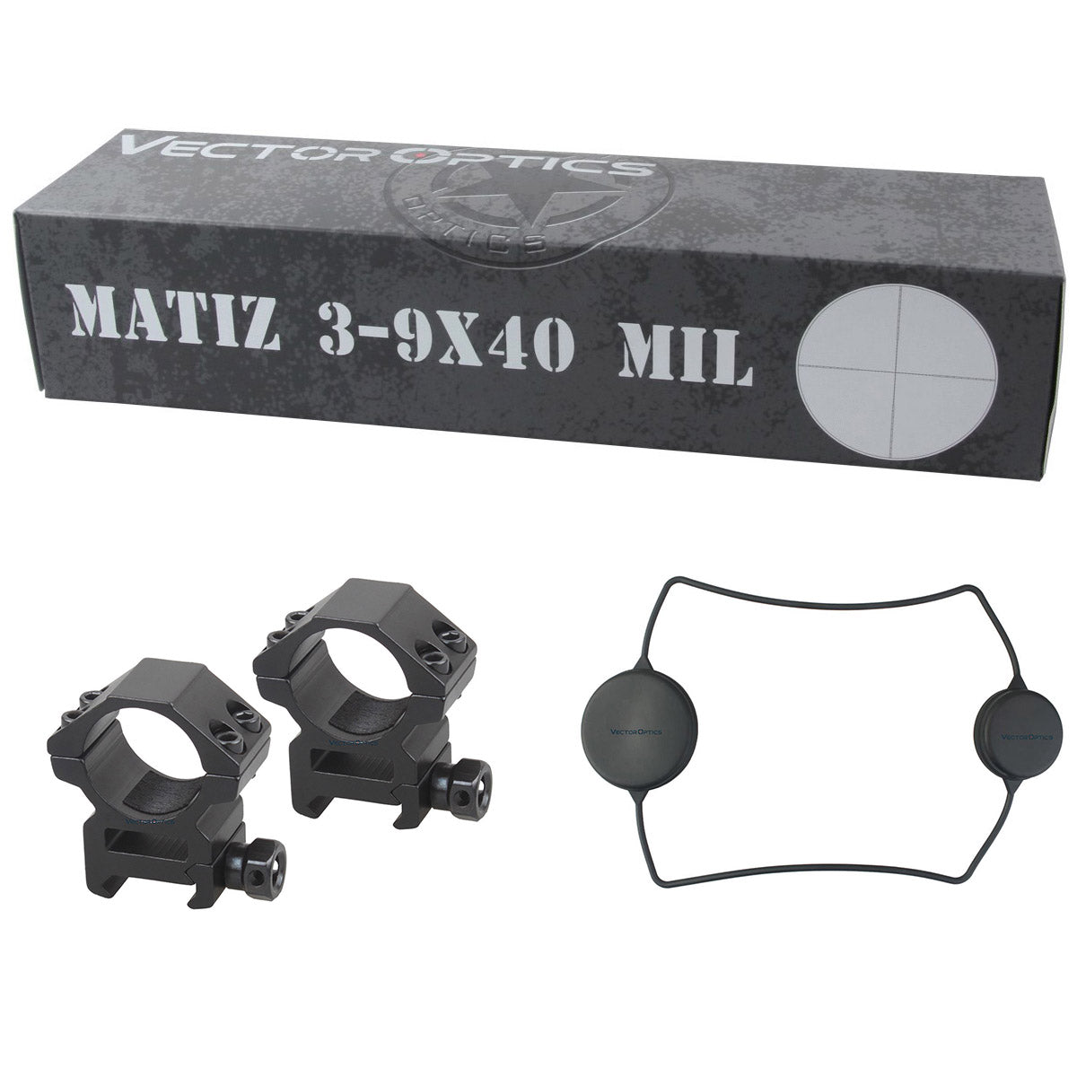 Matiz 3-9x40 SFP MIL 1 inch Riflescope - Vector Optics - Vector