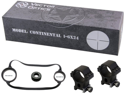 Continental 1-6x24 LPVO SFP For Hunting - Vector Optics Online Store